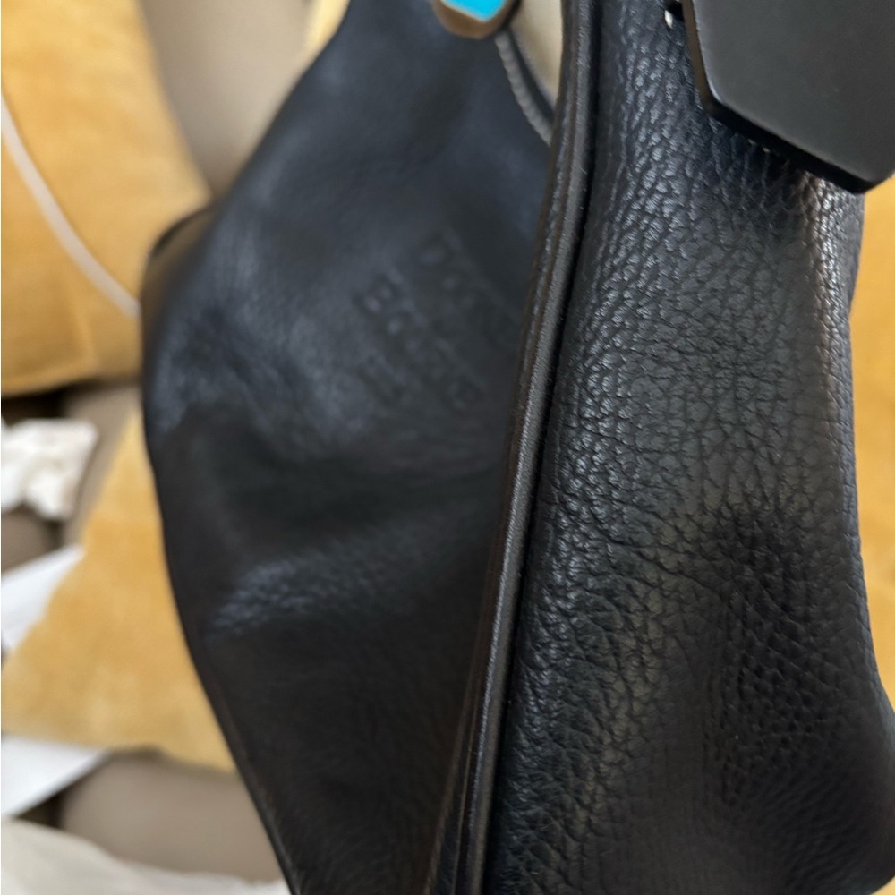 Dooney & Bourke Black Shoulder Bag with Braided Strap - Picture 5 of 10